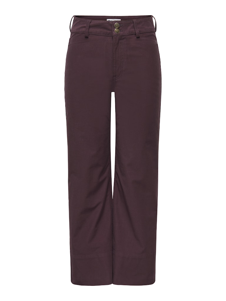 ONLY Madison-Clair HW Crop Trousers | Fudge