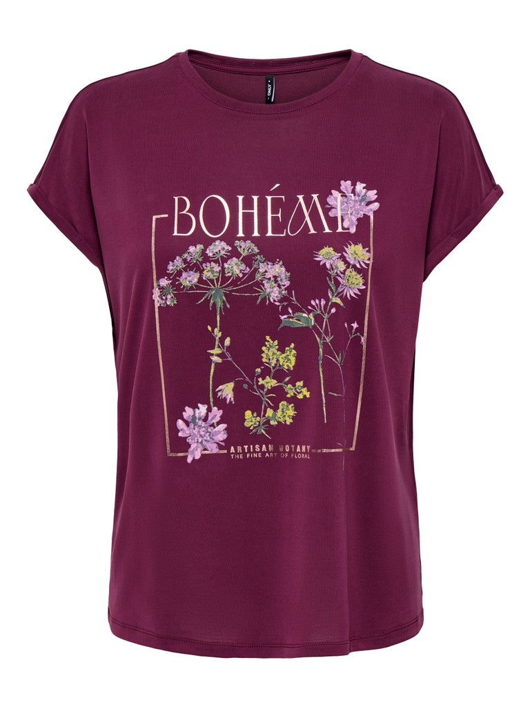 ONLY Free New Round Neck T-Shirt | Fig