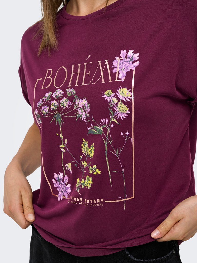 ONLY Free New Round Neck T-Shirt | Fig