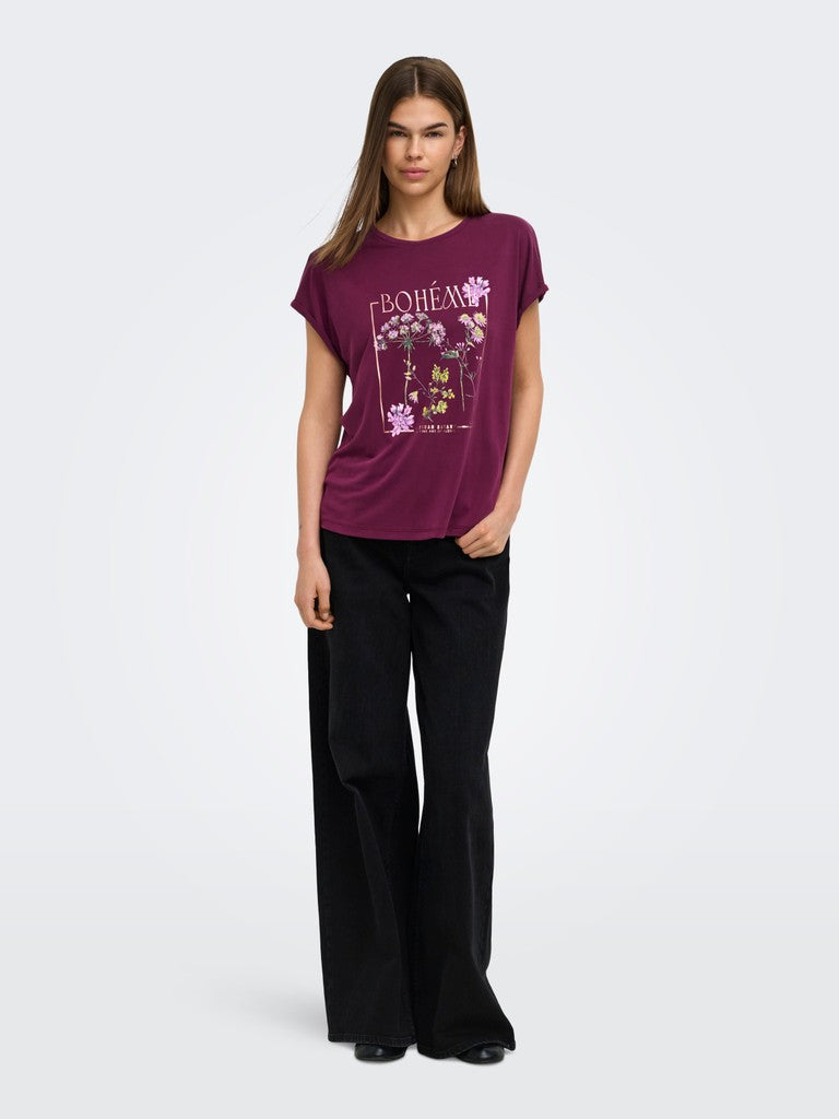 ONLY Free New Round Neck T-Shirt | Fig