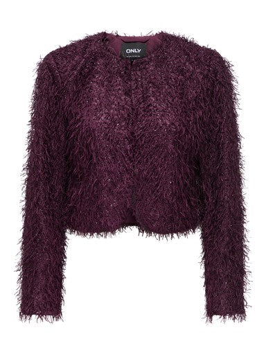 Only Newlise Short Jacket | Wine 15381316