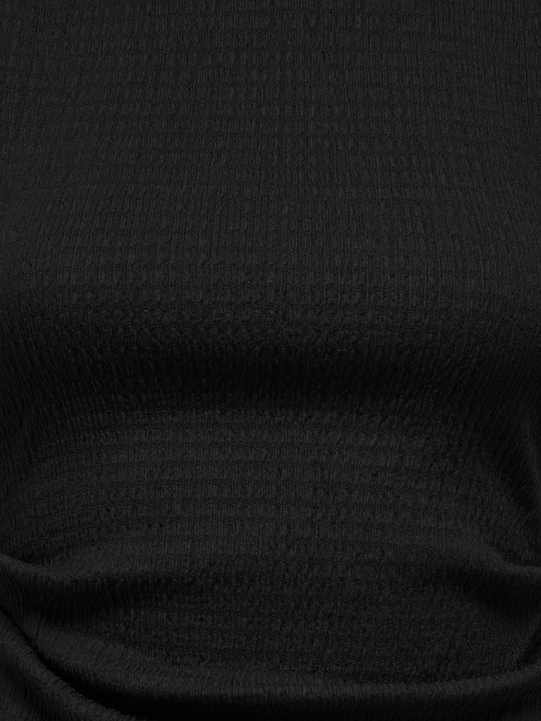 ONLY Debbie S/S Shoulder Top | Black