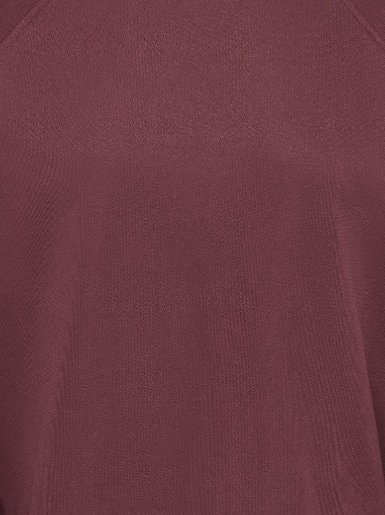 ONLY Ofelia L/S Raglan Sweatshirt | Chocolate