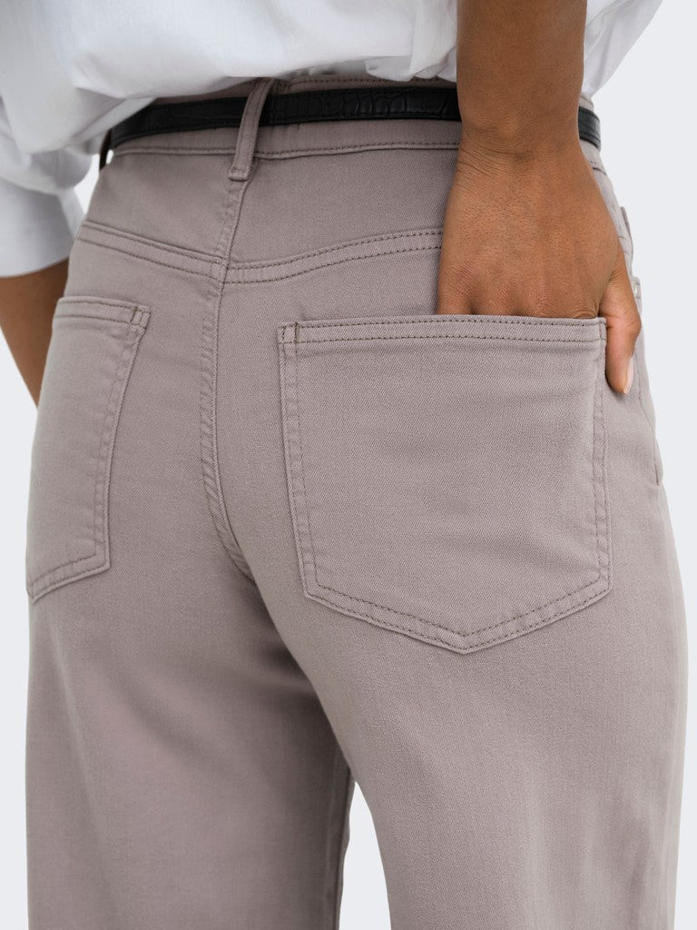 ONLY Madison Blush Wide Leg High Waist Jeans | Goat