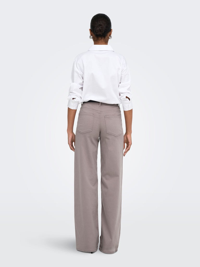 ONLY Madison Blush Wide Leg High Waist Jeans | Goat