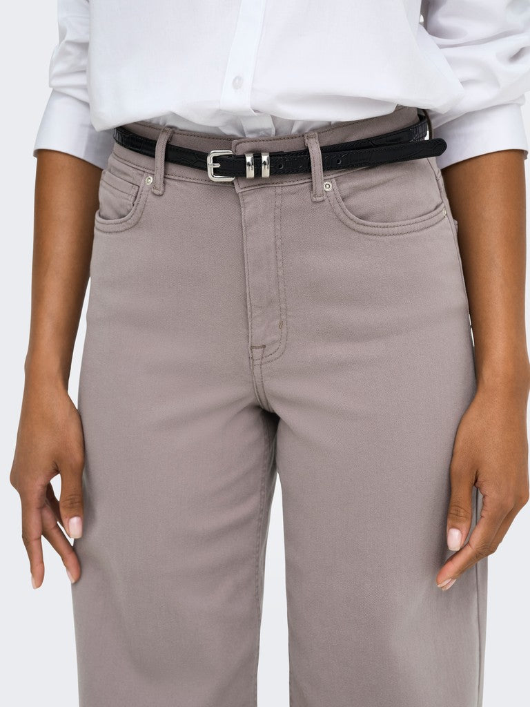 ONLY Madison Blush Wide Leg High Waist Jeans | Goat
