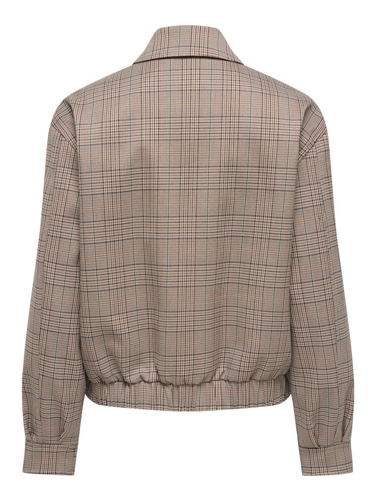 ONLY Ursula Check Bomber | Coconut