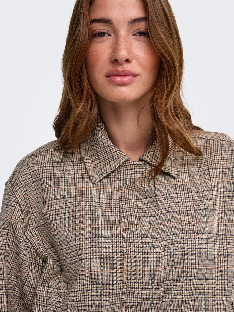 ONLY Ursula Check Bomber | Coconut