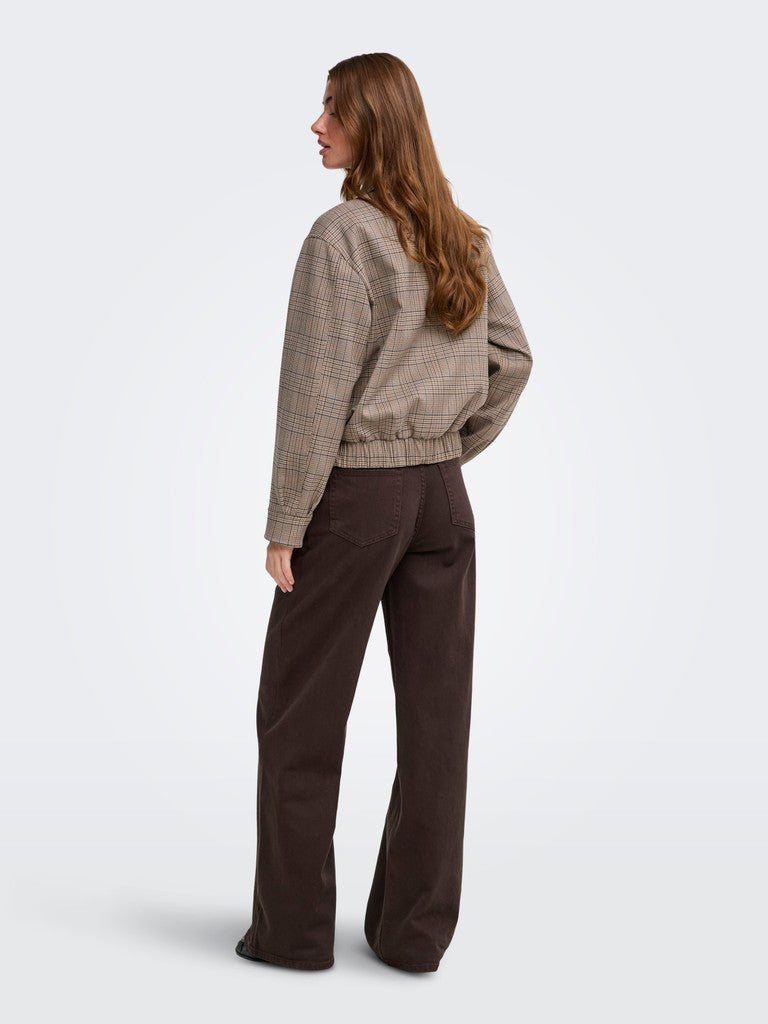ONLY Ursula Check Bomber | Coconut