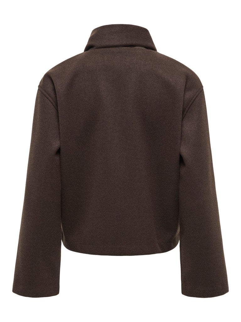 ONLY Carrie Scarf Jacket | Fudge