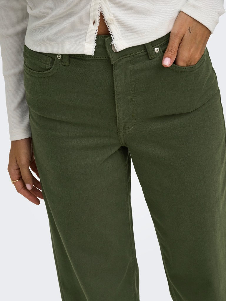 ONLY Madison Blush High Waist Jeans | Olive
