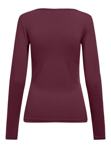 ONLY Live Love Long Sleeve Top | Fig 15204712
