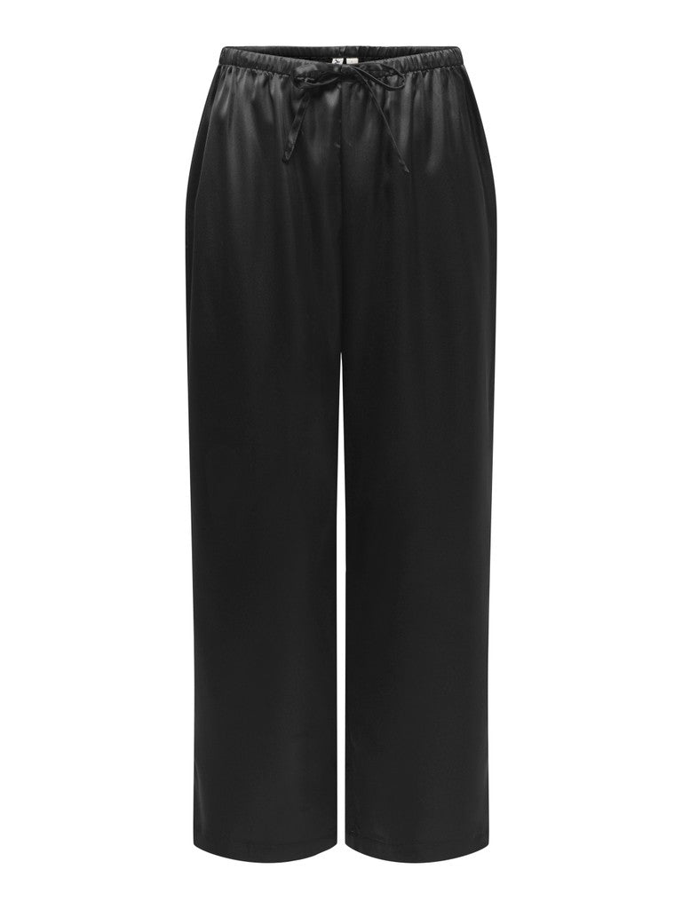 ONLY Nema Indona Pull Up Pant | Black