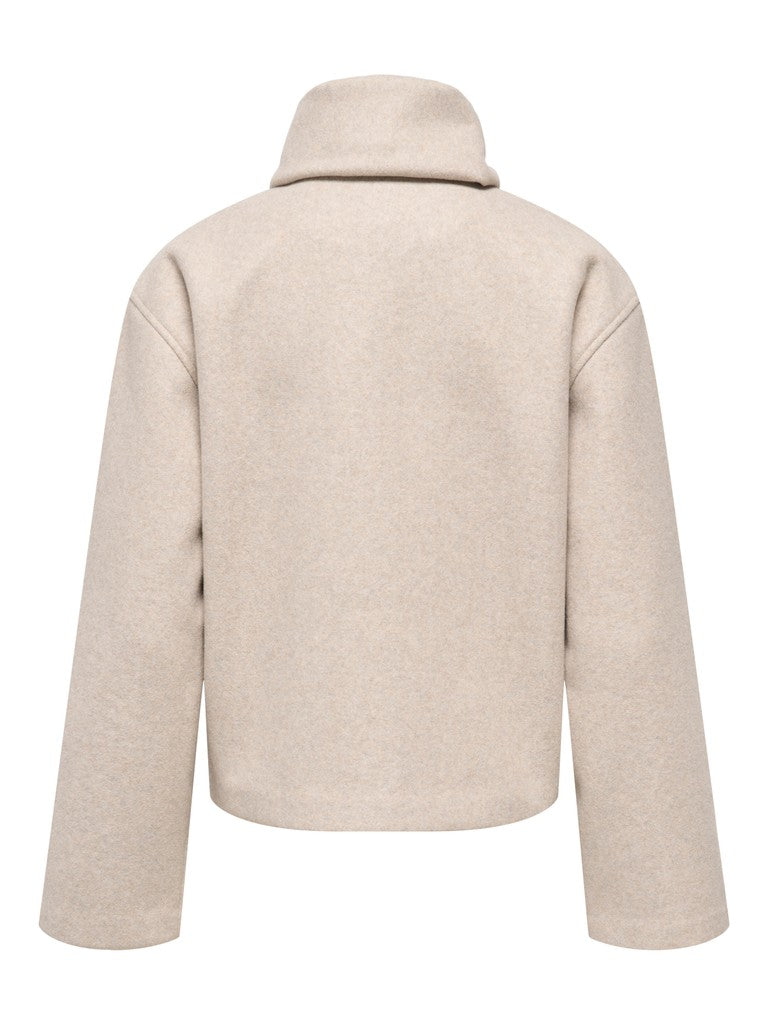 ONLY Carrie Scarf Jacket | Light Brown