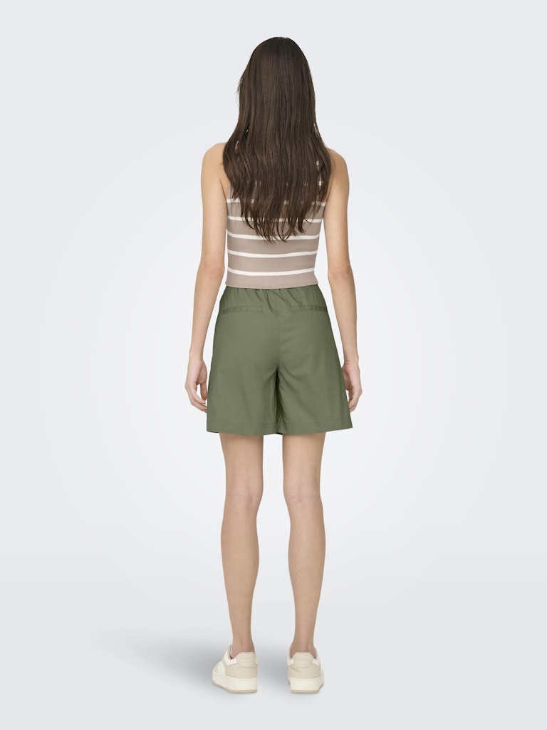 ONLY Zora MW Bermuda Shorts   | Green