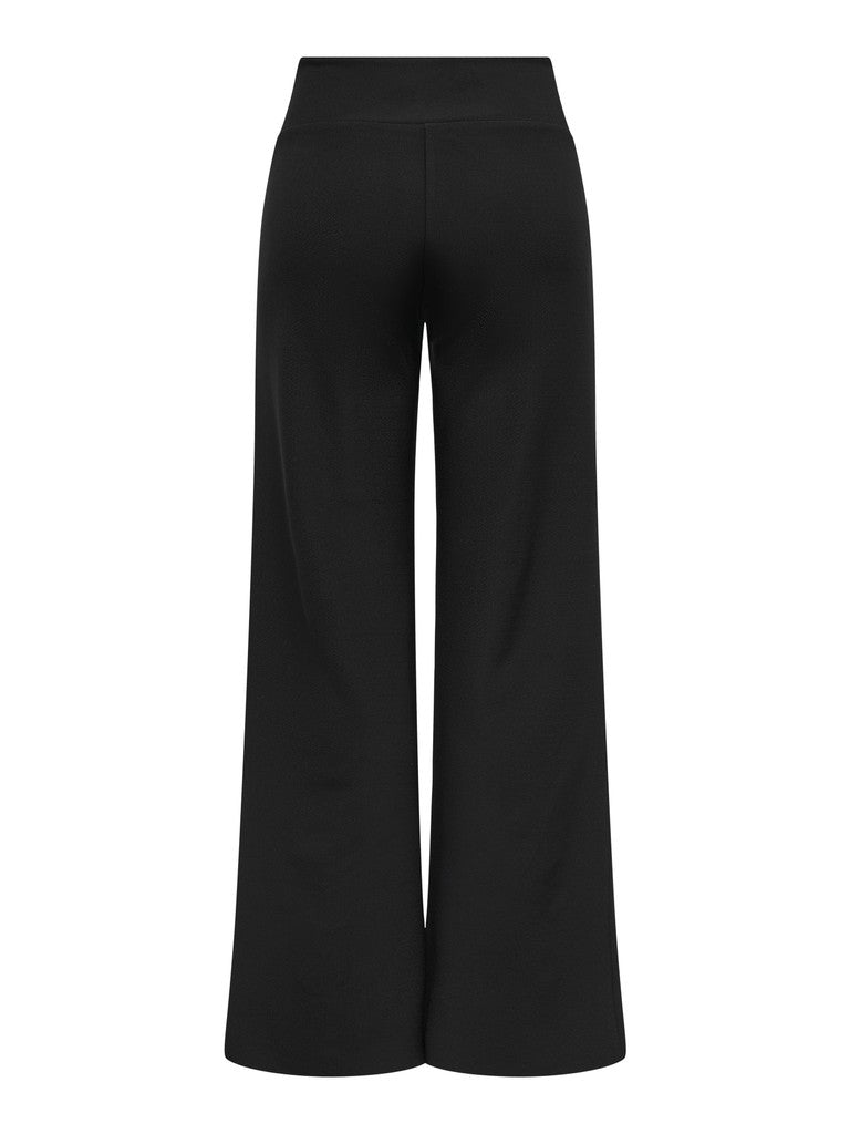 ONLY Clever Life High Waist Wide Leg Trousers | Black