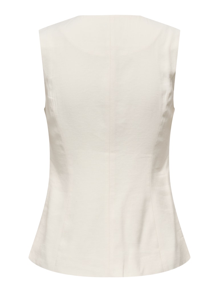 ONLY Tila Life S/L Waistcoat | Cloud Dancer