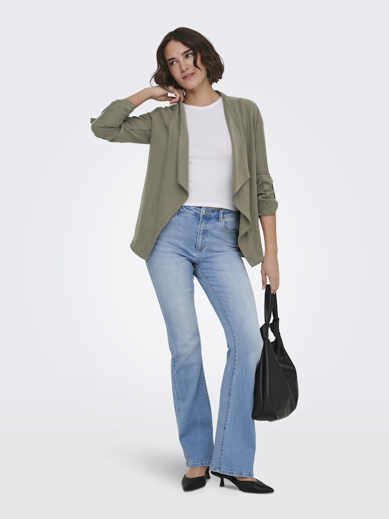 ONLY Lailia 3/4 Open Jacket  | Tarmac