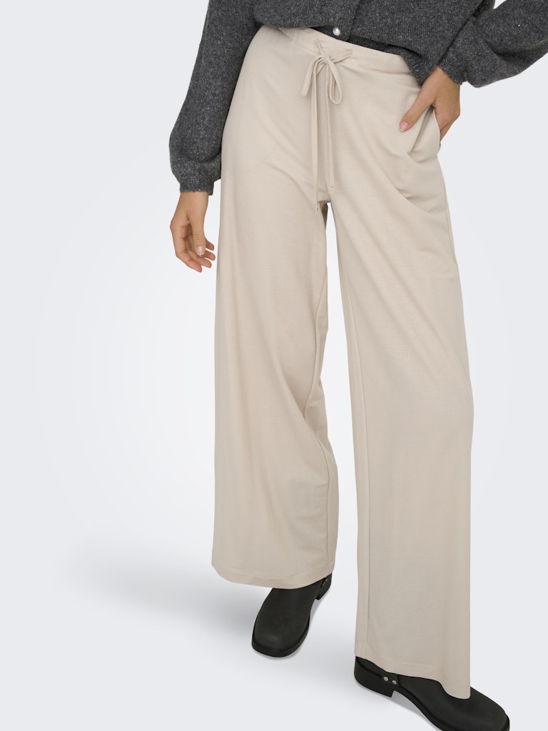 ONLY Sakura Pull Up Pants – Grey