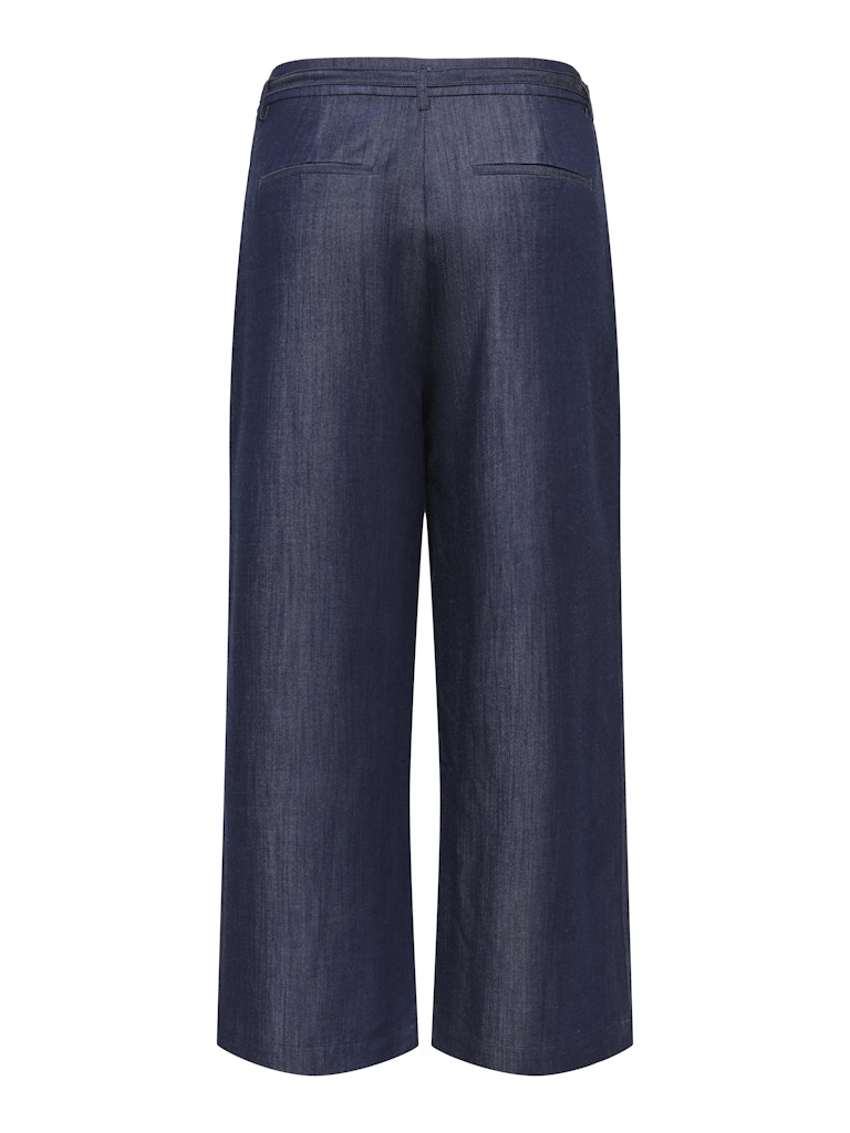 ONLY Elany HW Belt Culotte Pants | Navy