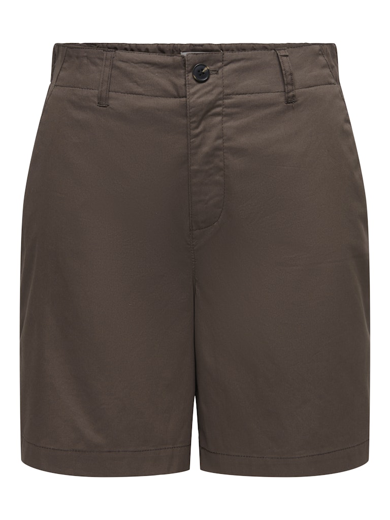 ONLY Zora MW Bermuda Shorts  | Brown