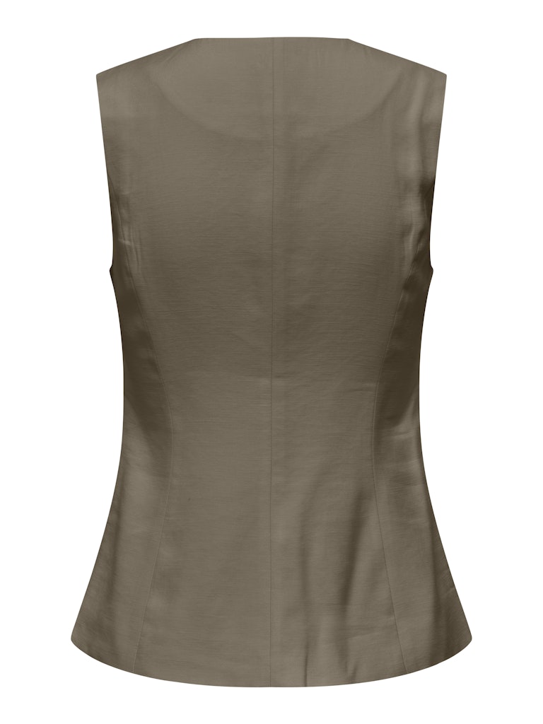 ONLY Tila Life S/L Waistcoat | Stone