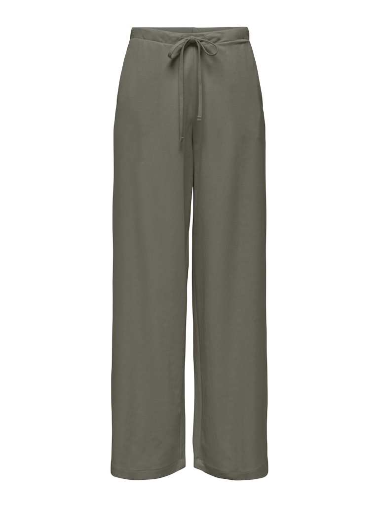 ONLY Sakura Pull Up Pants – Olive
