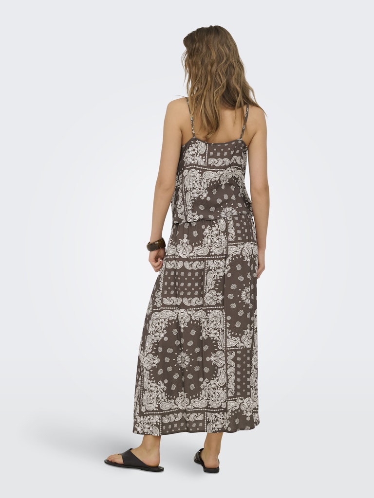 ONLY Ramse Ambel Strap Band Top | Chocolate