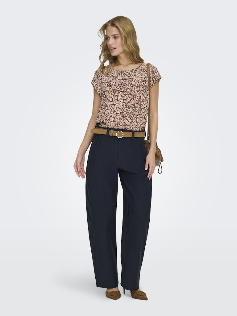 ONLY Clair MW Barrel Pant | Night Sky