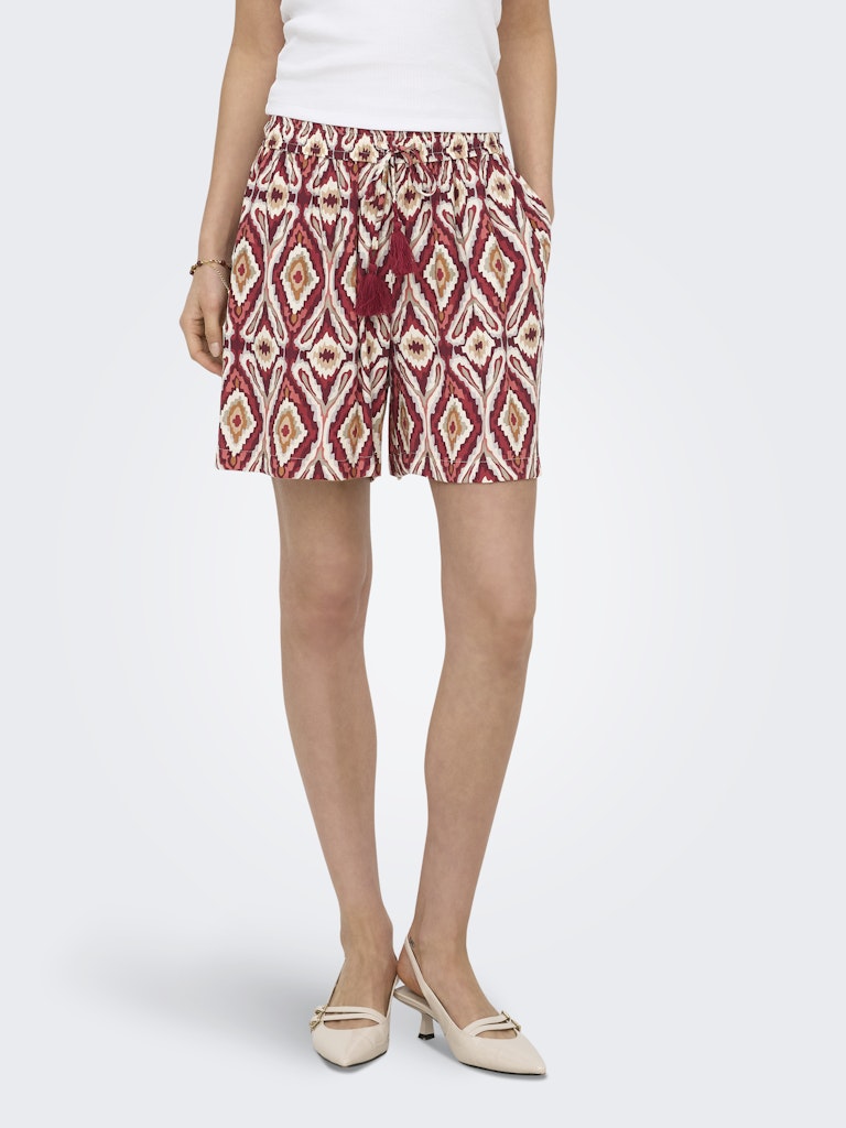 ONLY Mikasi String Detail Shorts | Brick