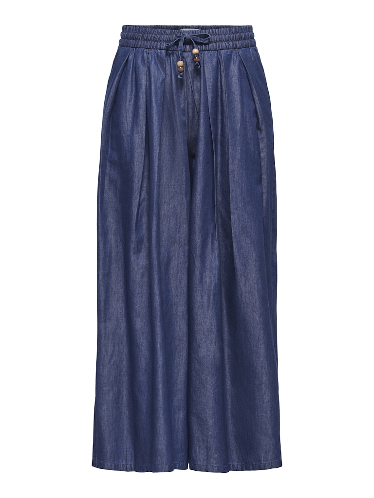 ONLY Bea Bead HW Wide Palazzo | Dark Blue