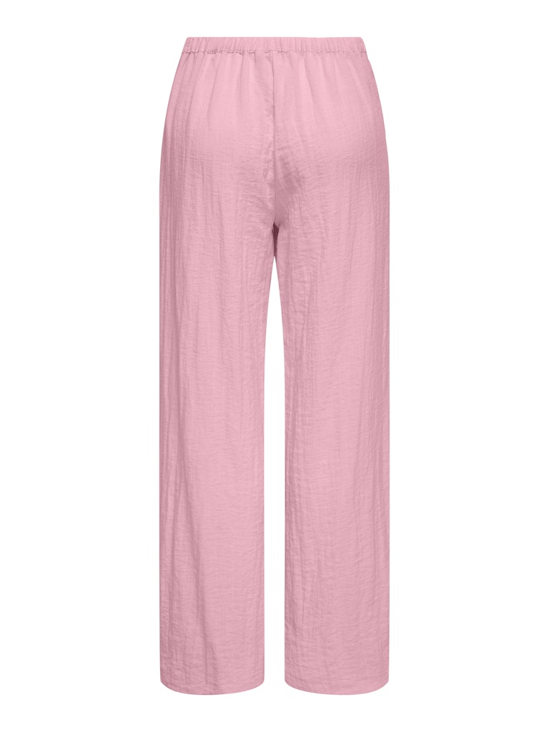 ONLY Ita MW Linen Look Wide Pants | Rose