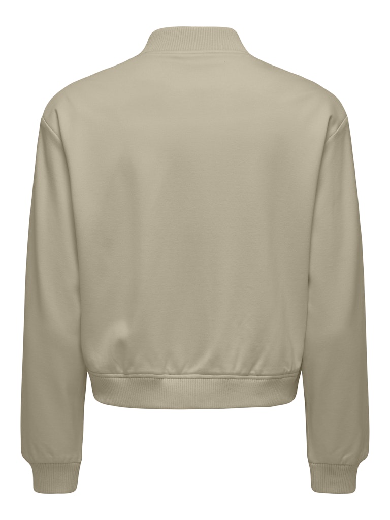 ONLY Poptrash Short Bomber Jacket | Grey