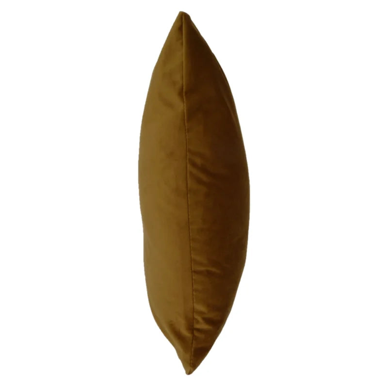 Sundor Opulence Velvet Cushion Cover | Old Gold