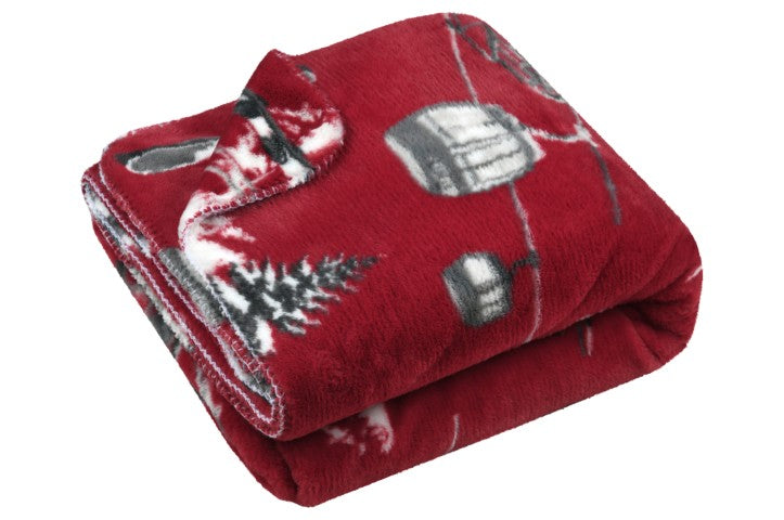 STOF Villard Throw | Red P2D941001