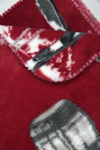 STOF Villard Throw | Red P2D941001