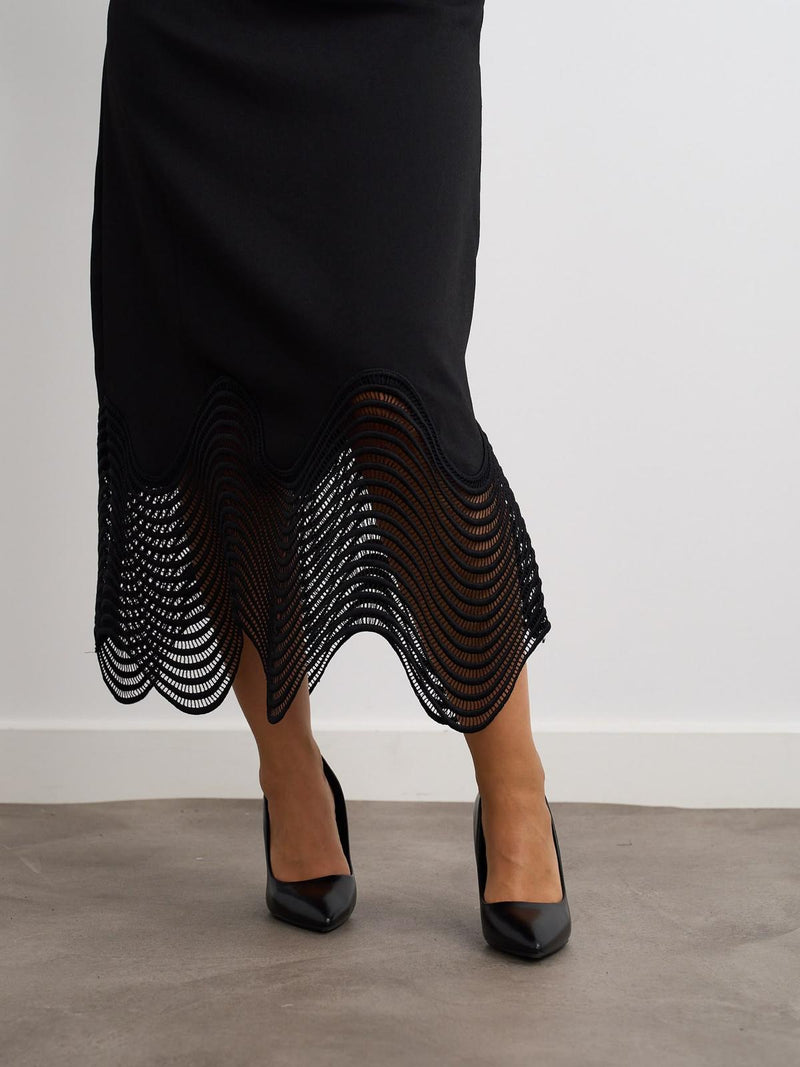 Kyla Flash Skirt | Black 61092LJ