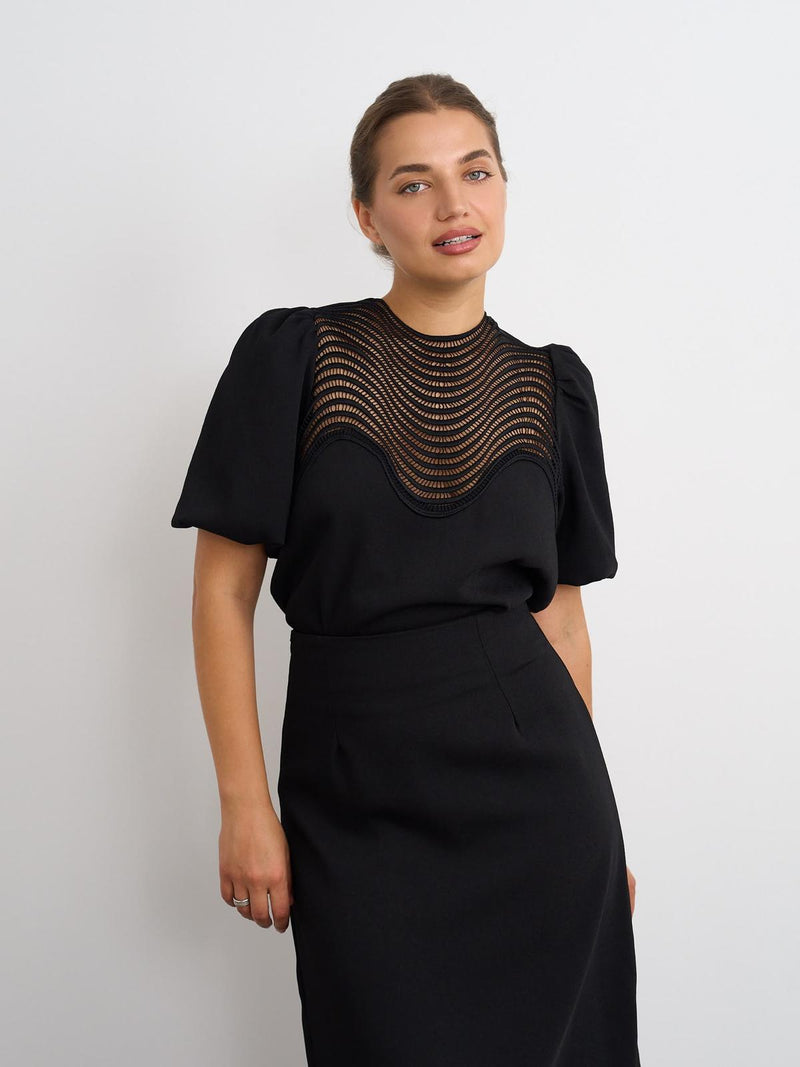 Kyla Flash Top | Black 61091LT