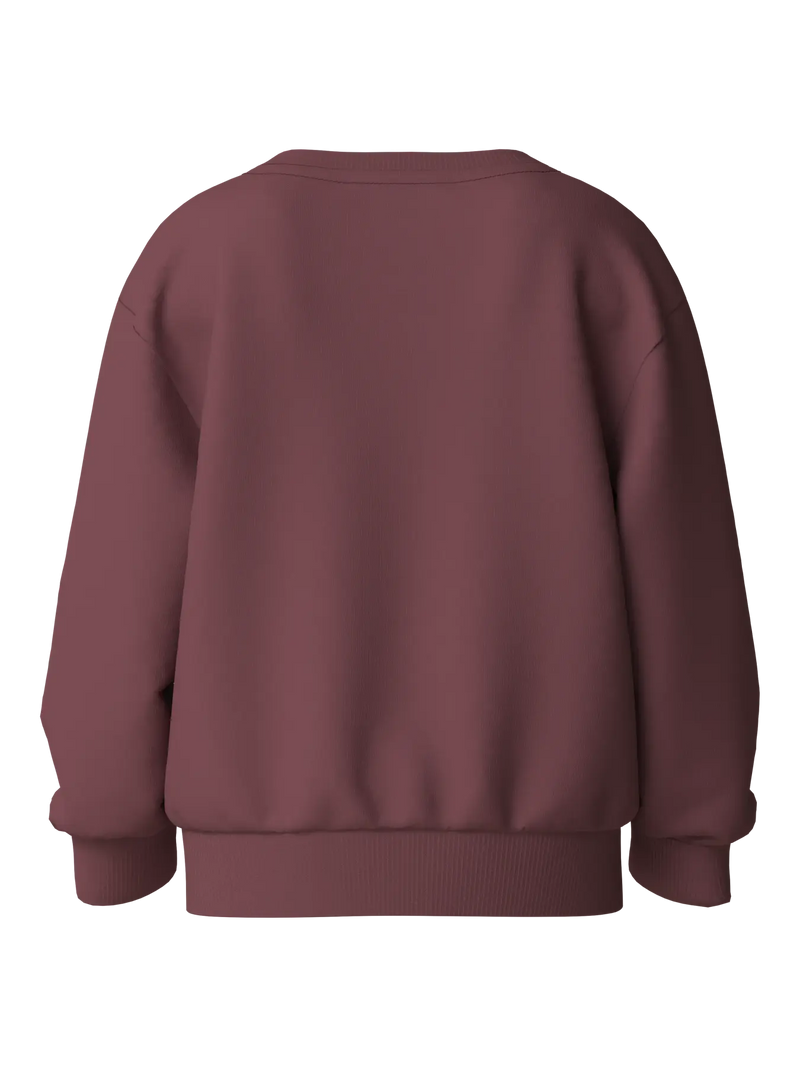 Name It Votea Mini LS Sweat Shirt | Ginger