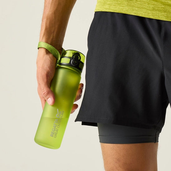RCE128  0.6 Litre Tritan Flip Lid Bottle Green