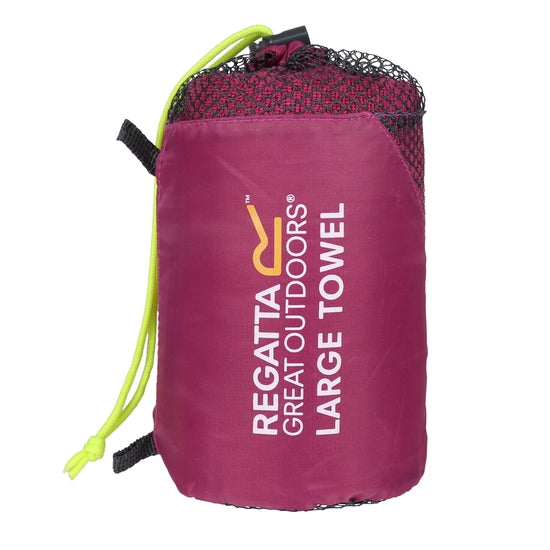 Regatta Travel Towel | Cerise RCE136