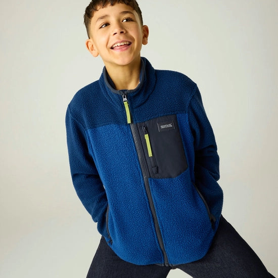 Regatta Frankie Warm Full Zip Fleece | Bright Blue RKA490