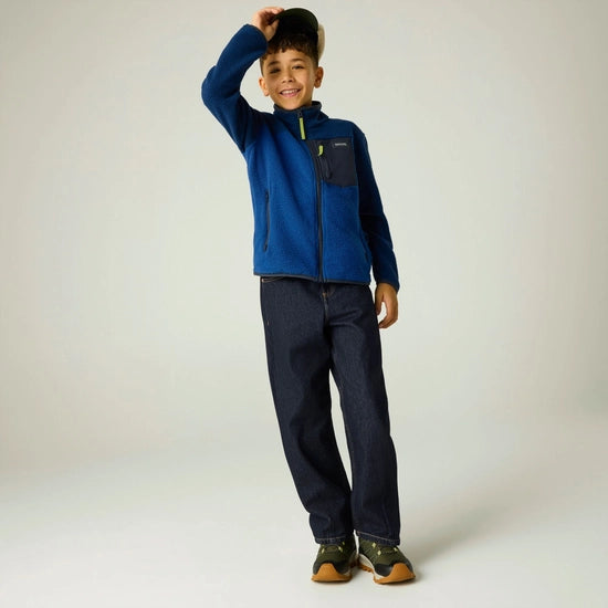 Regatta Frankie Warm Full Zip Fleece | Bright Blue RKA490