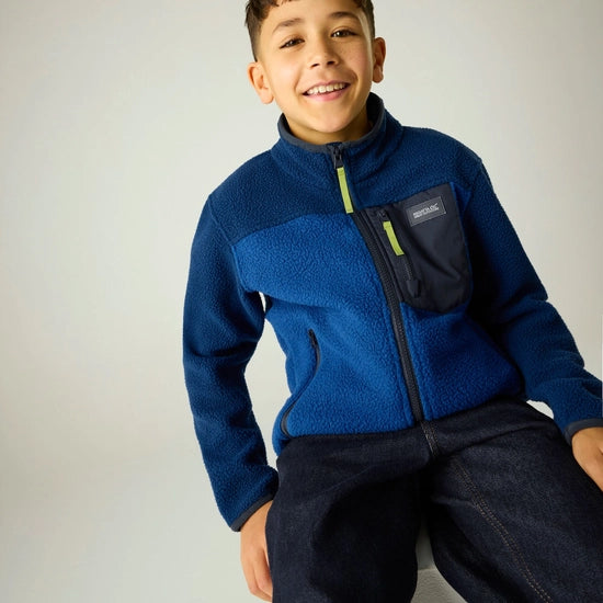 Regatta Frankie Warm Full Zip Fleece | Bright Blue RKA490