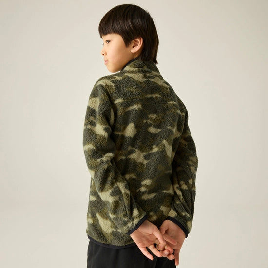 Regatta Frankie Warm Full Zip Fleece | Green Camo RKA490