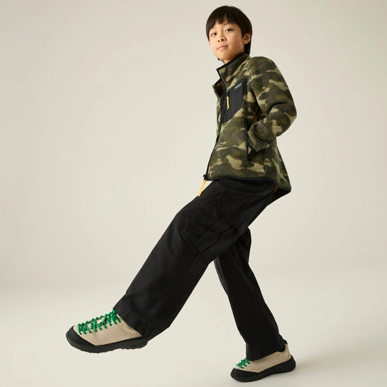 Regatta Frankie Warm Full Zip Fleece | Green Camo RKA490
