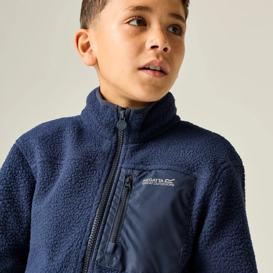 Regatta Frankie Warm Full Zip Fleece | Navy RKA490