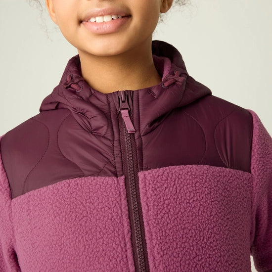 Regatta Myla Kids' Hybrid Jacket | Fig RKA497