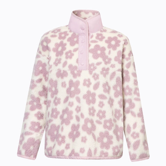 Regatta Eva Kids Borg Fleece Jacket | Vanilla RKA498