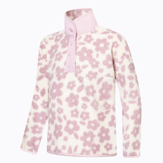 Regatta Eva Kids Borg Fleece Jacket | Vanilla RKA498
